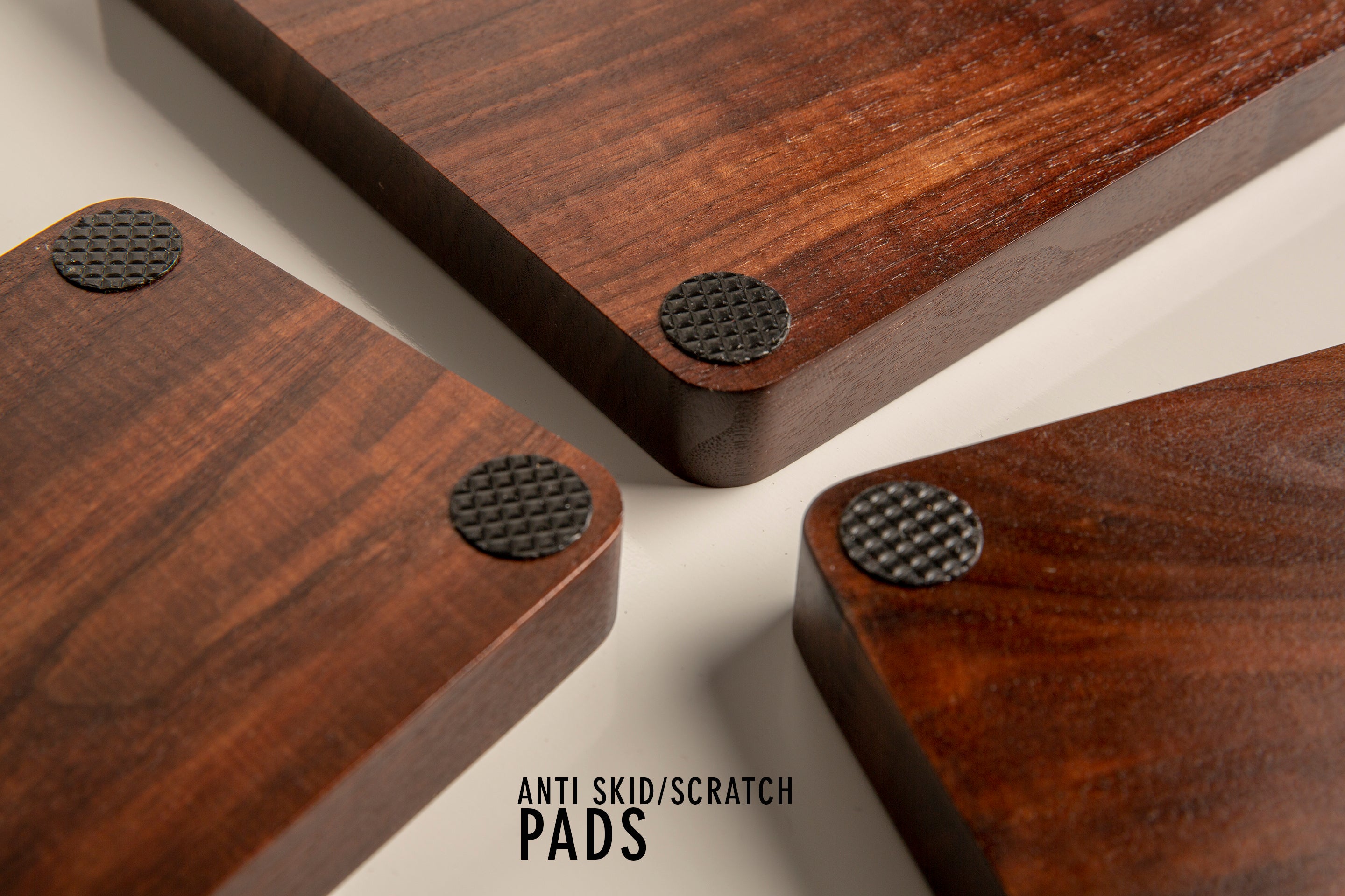 Walnut Modular Wood Trays