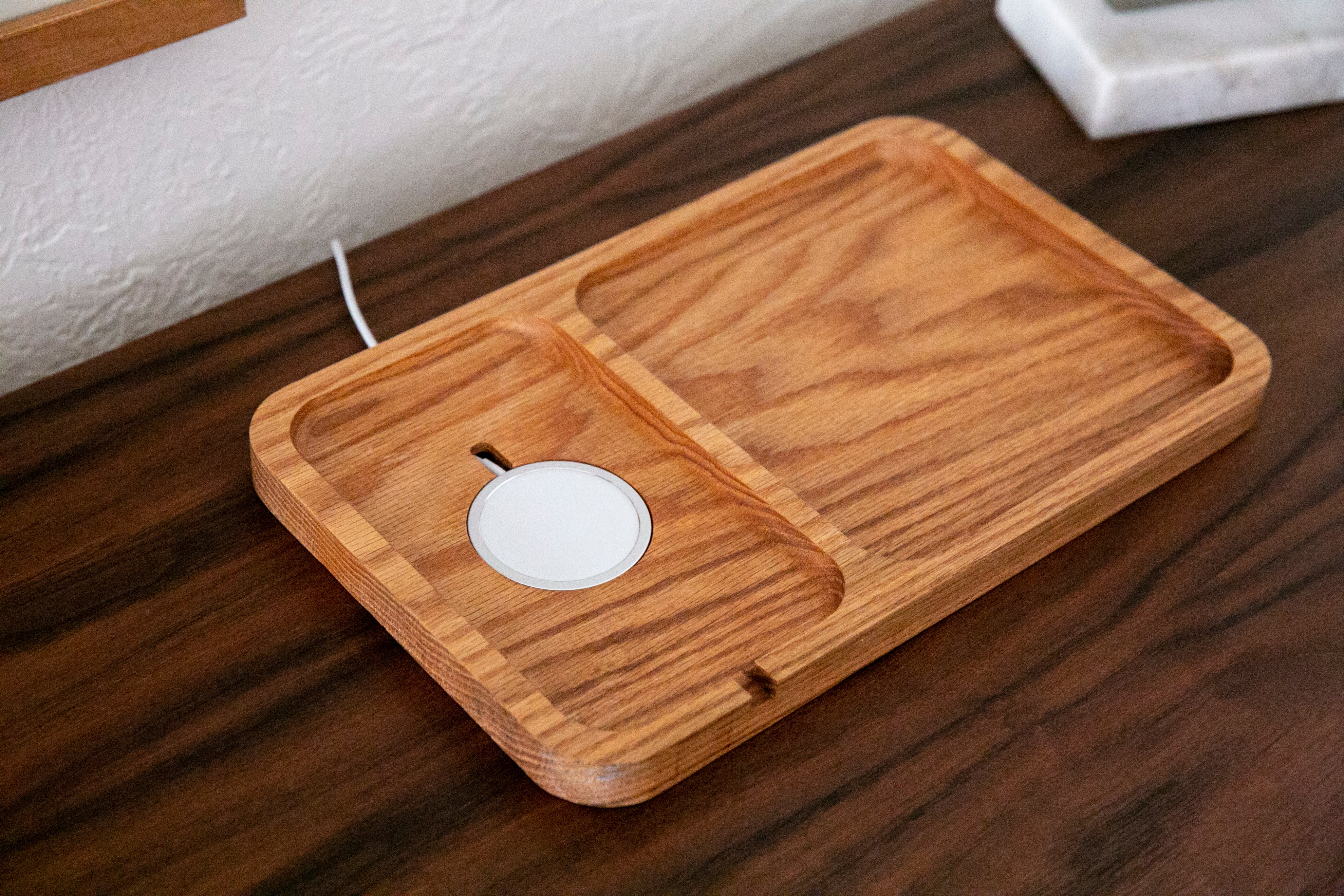 MagSafe Wooden Charger Tray