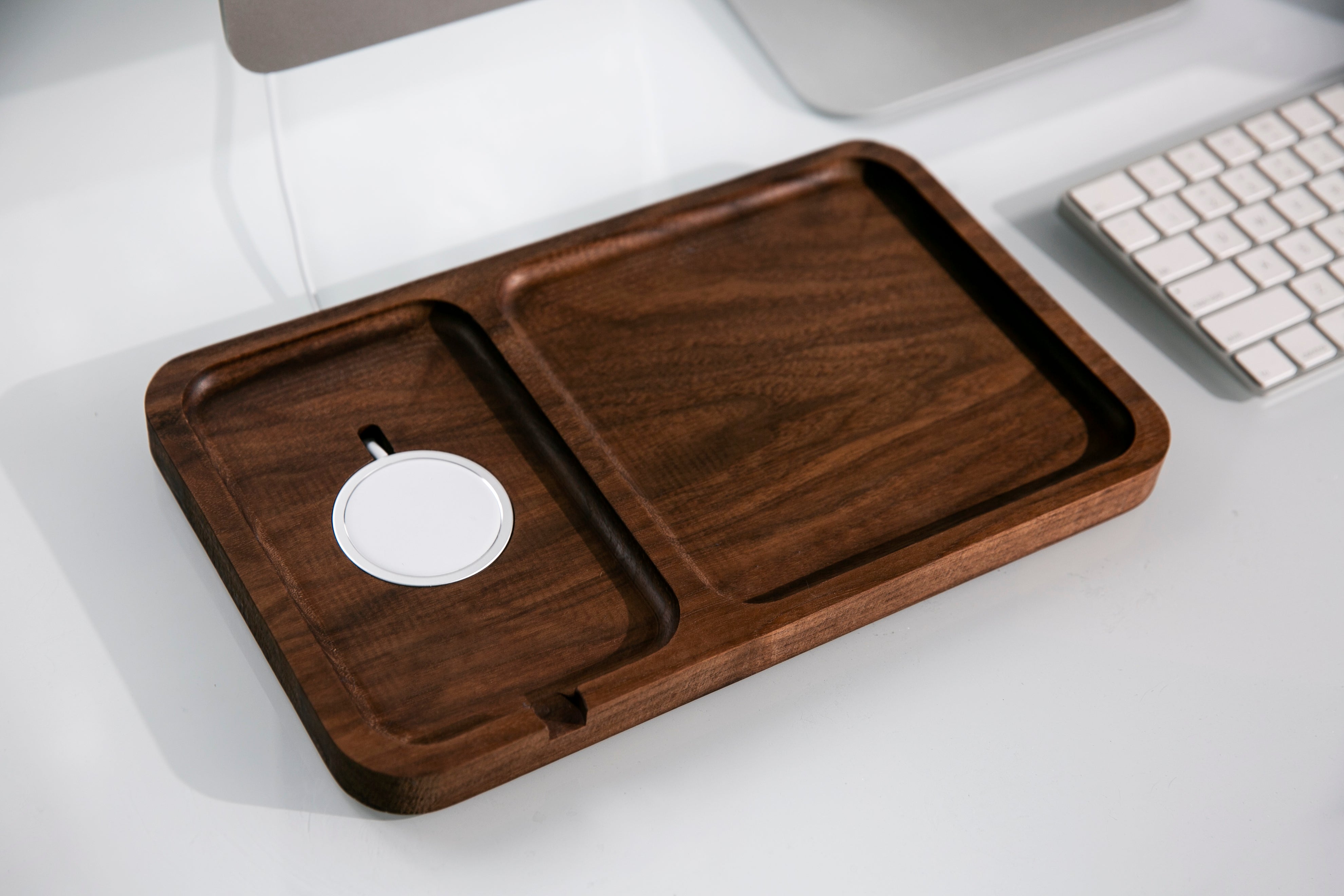 MagSafe Wooden Charger Tray