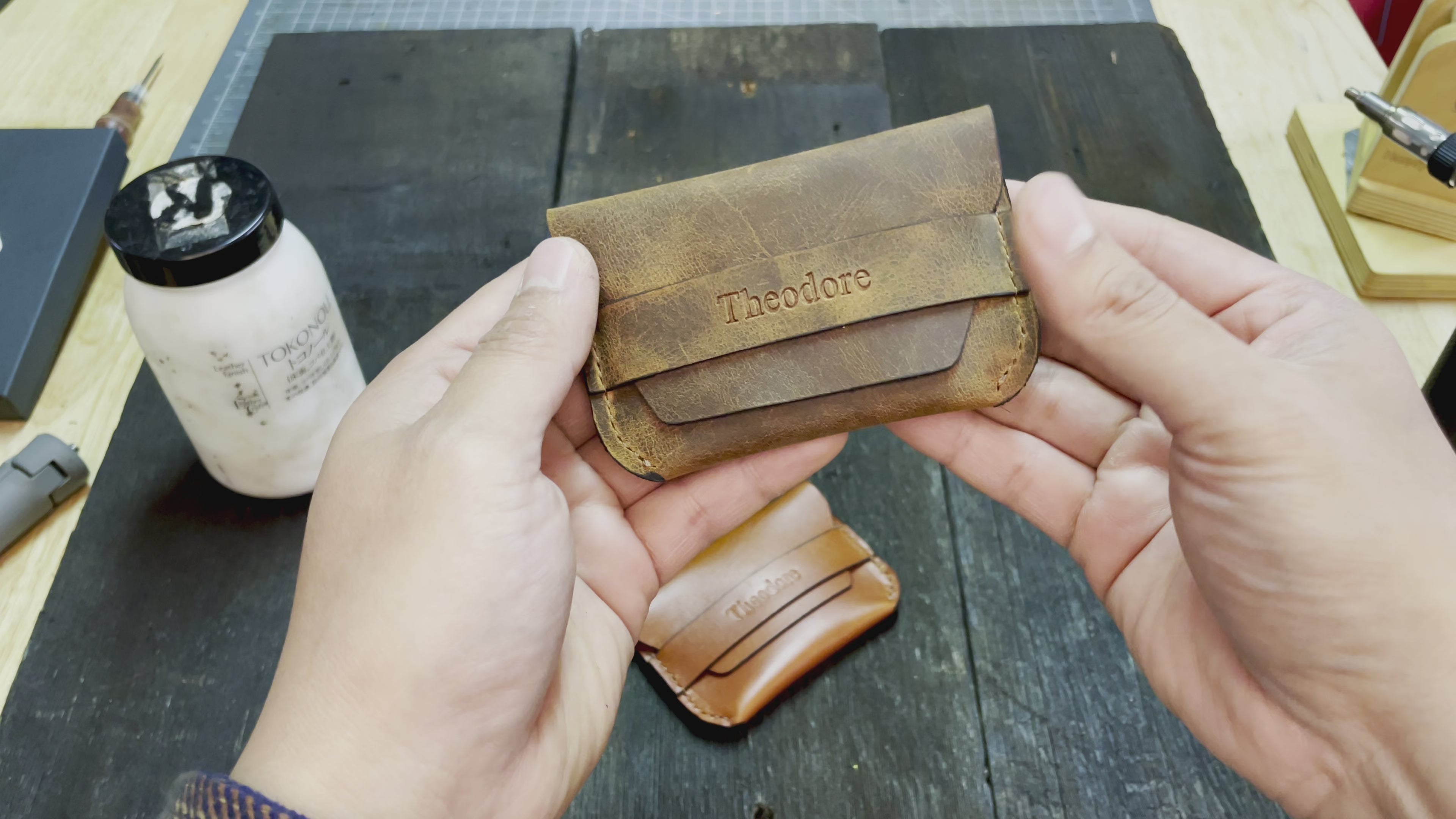 No.102 Minimalist wallet with key chain