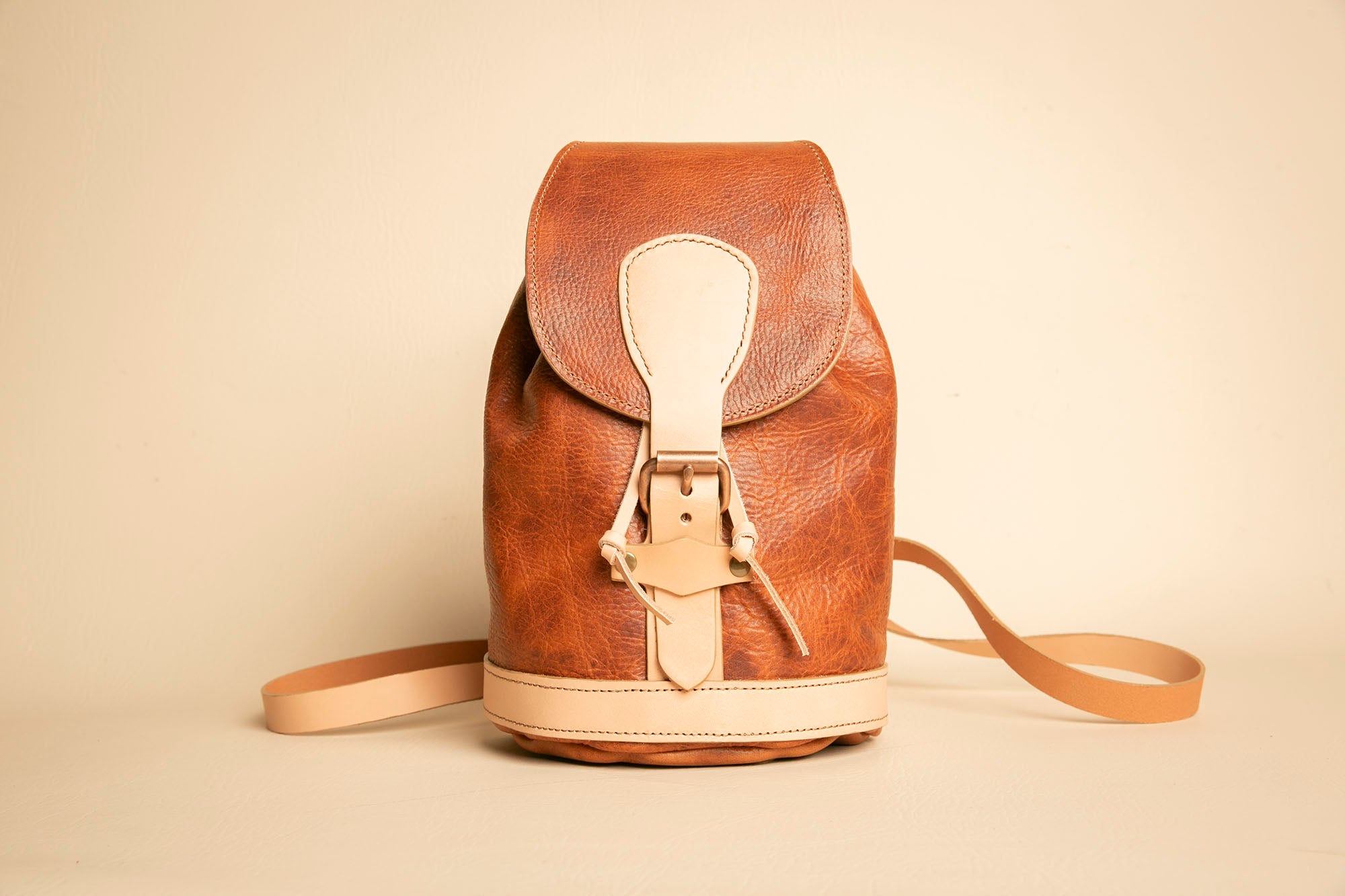 Leather Mini Daypack or Backpack – Burrow Leather Goods Leather Mini Daypack or Backpack – Burrow Leather Goods