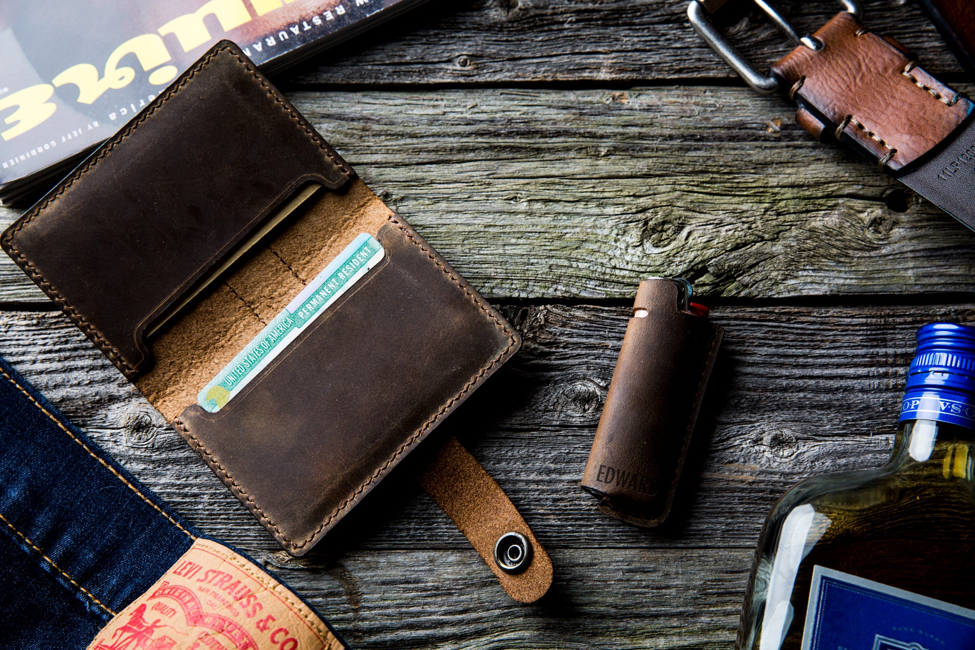 The Lendrum. Rugged Lighter Sleeve Cover.